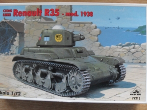 RPM 1/72 72213 RENAULT R35 - mod 1938
